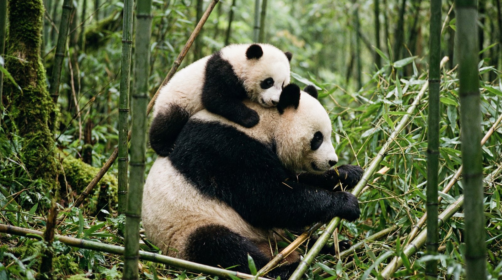 蜜芽熊猫母子视频